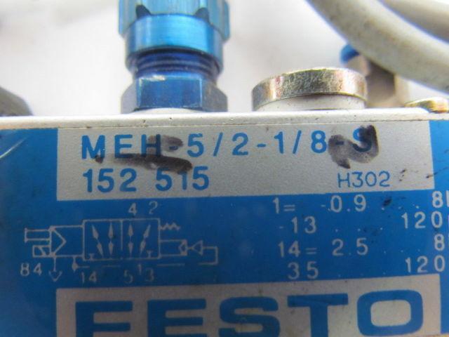 festo MEH-5/2-1/8-S152 515 Solenoid actuated valve