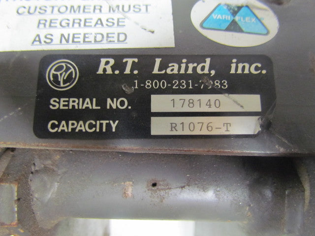 R.T. Laird R1076-T Shock Absorbing Caster 1000# Rigid plate