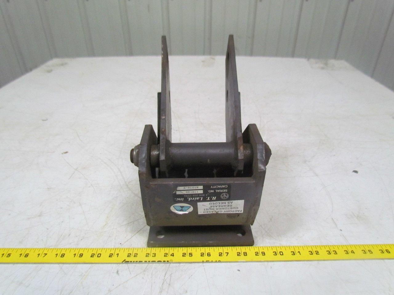 R.T. Laird R1076-T Shock Absorbing Caster 1000# Rigid plate