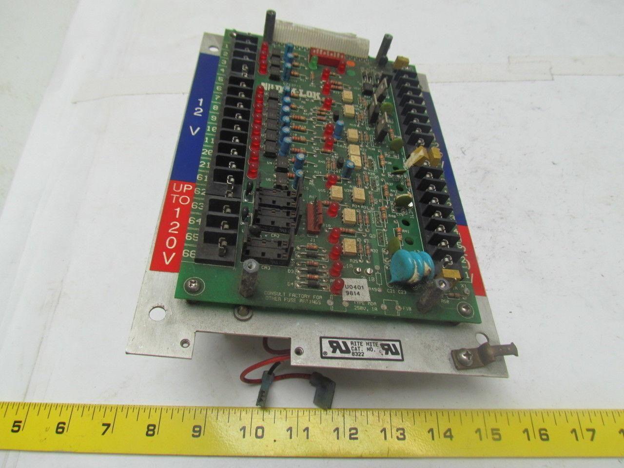 Rite Hite Dok-Lok 8322 Circuit Board for restraint controller for parts only