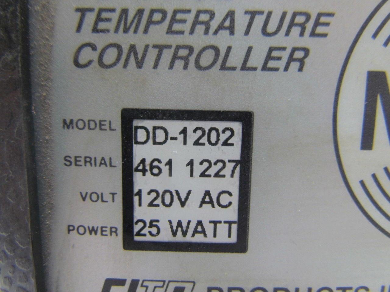 Cito DD-1202 Mold Monitor Mold Surface temperature controller 120VAC 25W