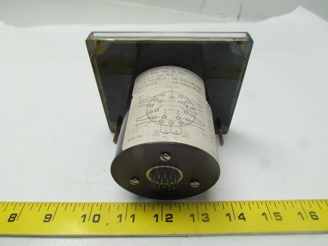 Larson CMC-4.5 Leak Rate Gauge 0-3/10 Leak Rate 117V