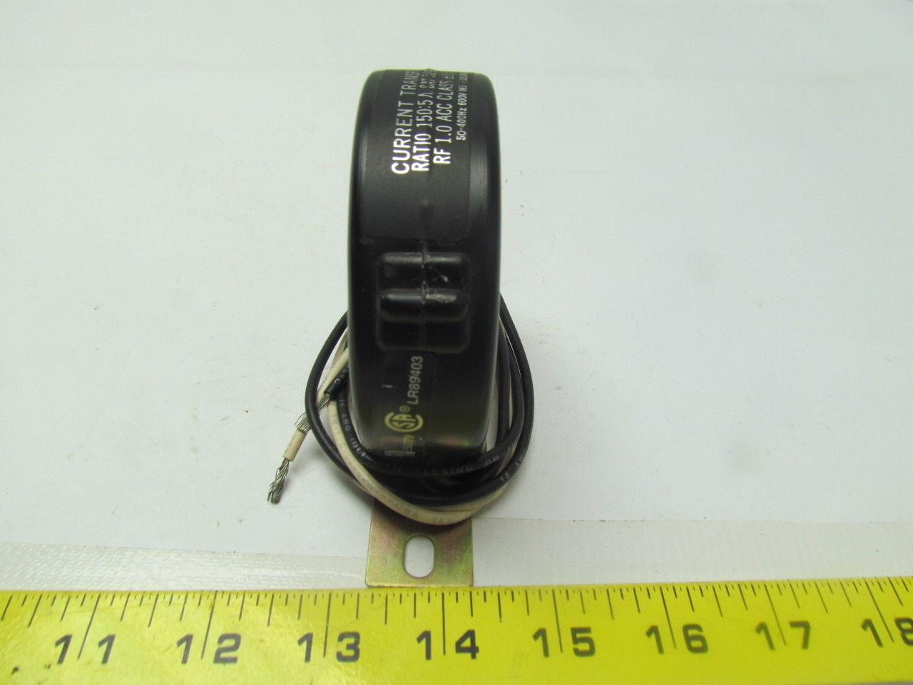 Ram Meter Inc. 58RBL-151 Current Transformer 150:5 Ratio 50-400Hz 600V