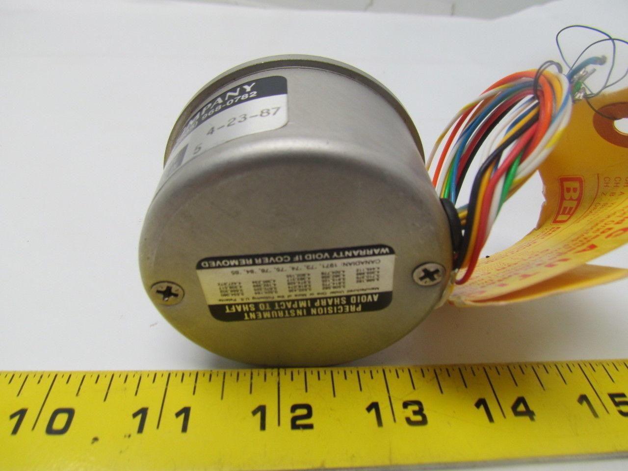 BEI L25G-1250-ABZC-7406-LED-SC6-S Industrial Encoder