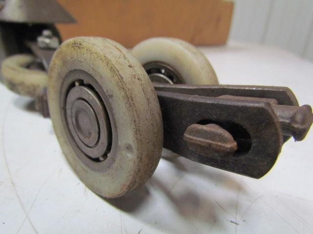 Unibilt 16' Nylon Wheel overhead conveyor chain w/3 links part# 21351 4" pitch