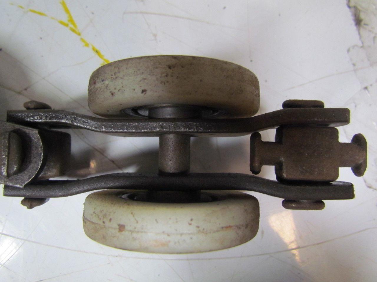 Unibilt 16' Nylon Wheel overhead conveyor chain w/3 links part# 21351 4" pitch