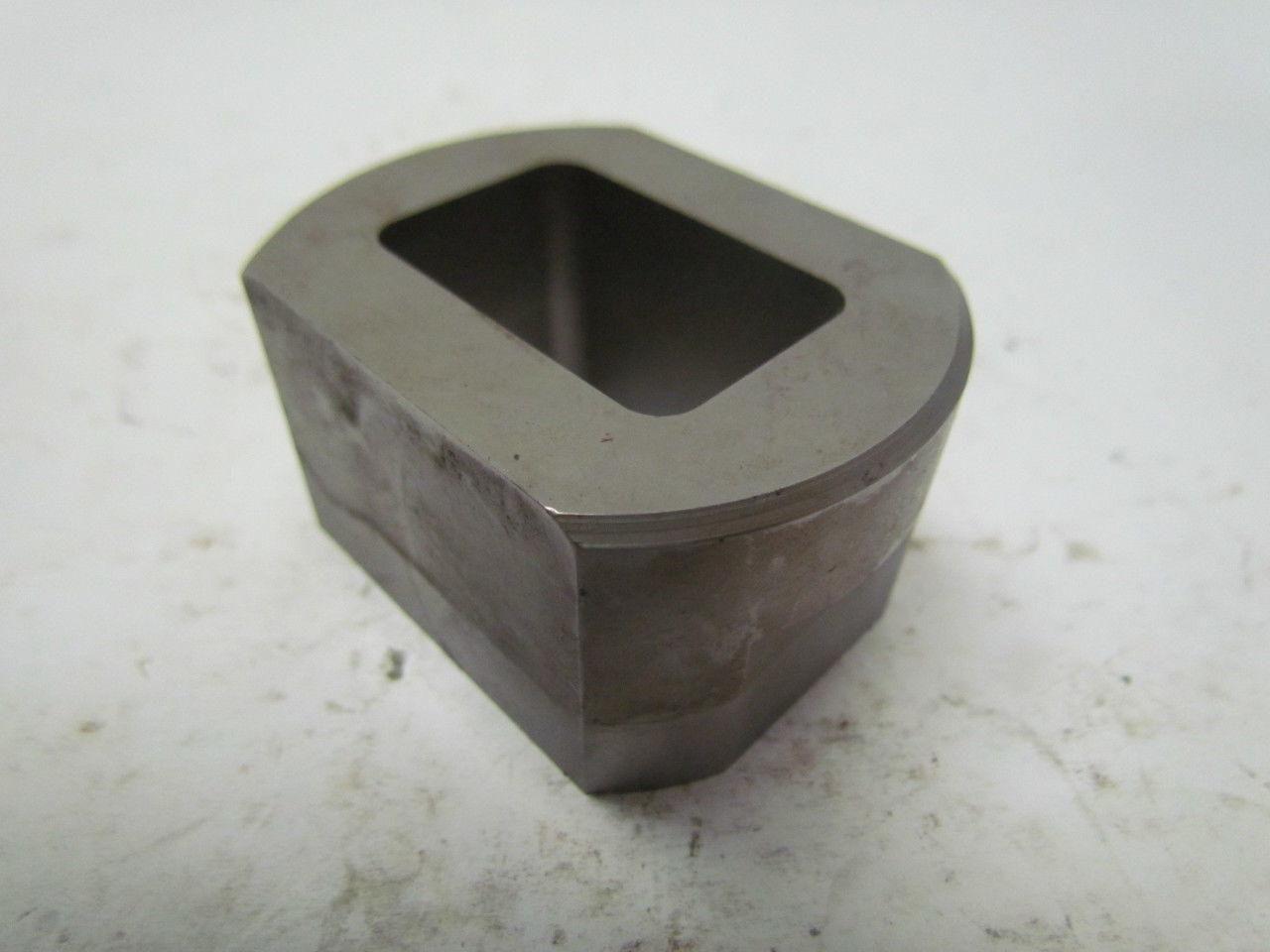 AIP SB8107 DET #298 Oblong Press Fit dies w/ Flats Lot of 2