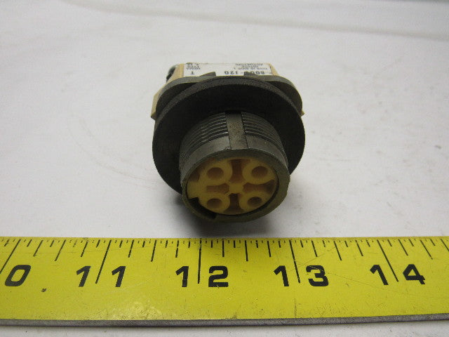 Allen Bradley 800T-J20 Ser.T 3 position spring return center selector switch