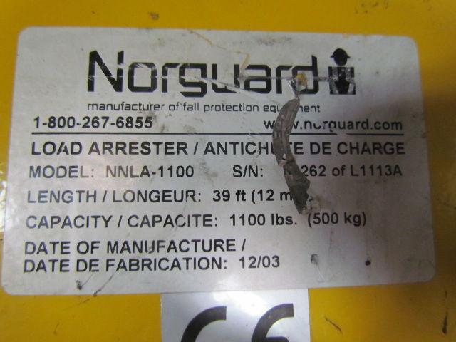 Norguard NNLA-1100 Load arrester 1100 Lb 39 Ft Cable Length arrestor