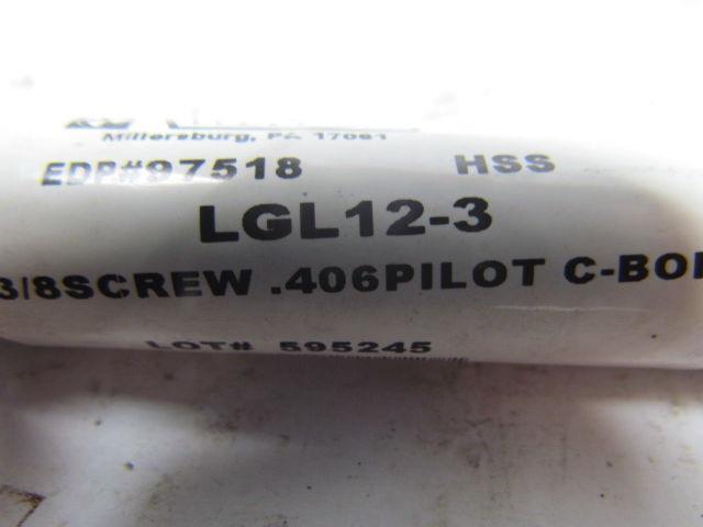 Weldon LGL12-3 97518 Pilot counterbore tu-lip straight shank
