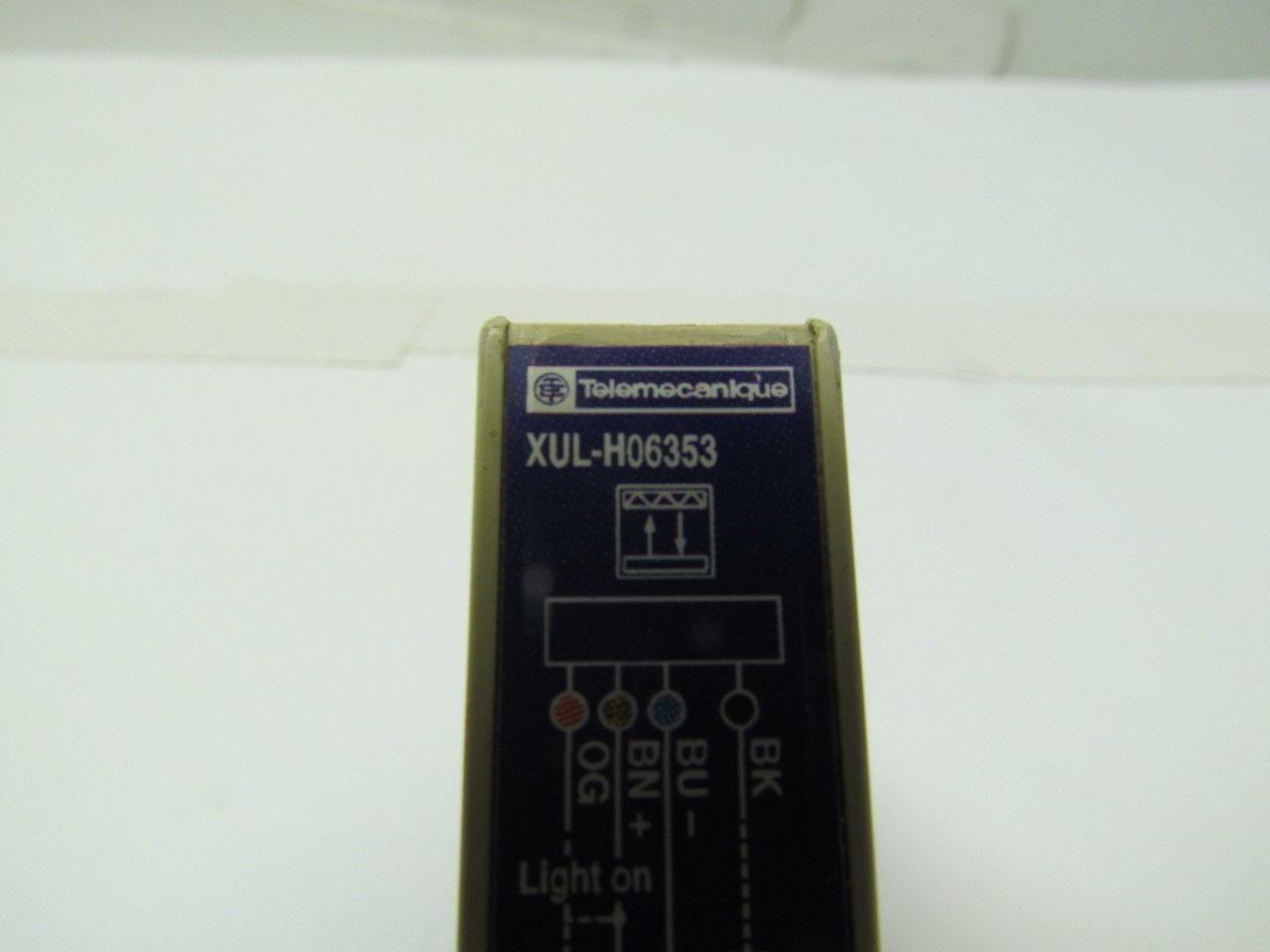 Telemecanique XUL-H06353 Photo Sensor 30VDC 200MA XU+options
