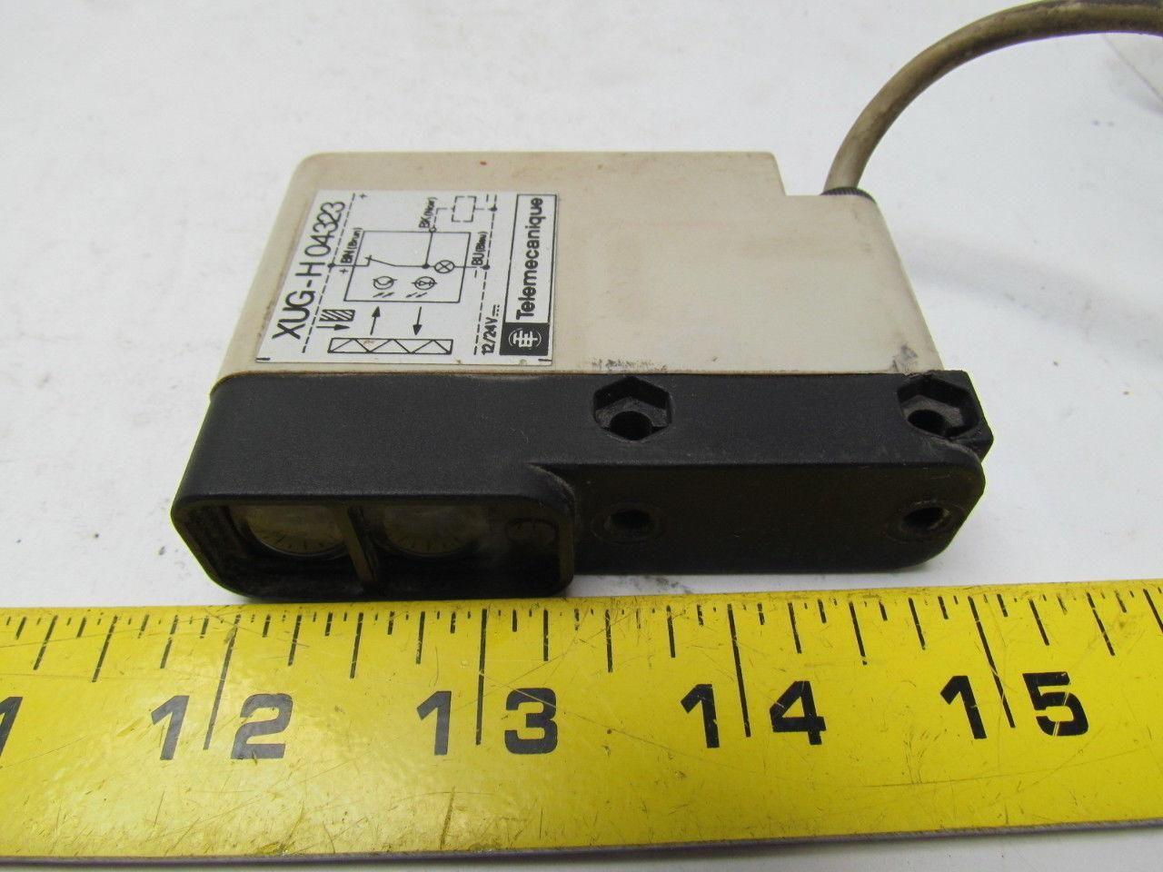 Telemecanique XUG-H04323 Photoelectric Sensor12/24V
