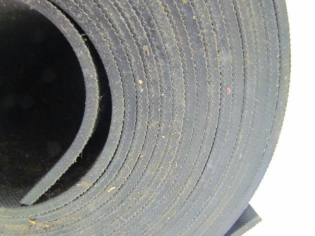 1 ply friction coated woven black conveyor belt 23'x32"x 0.104"