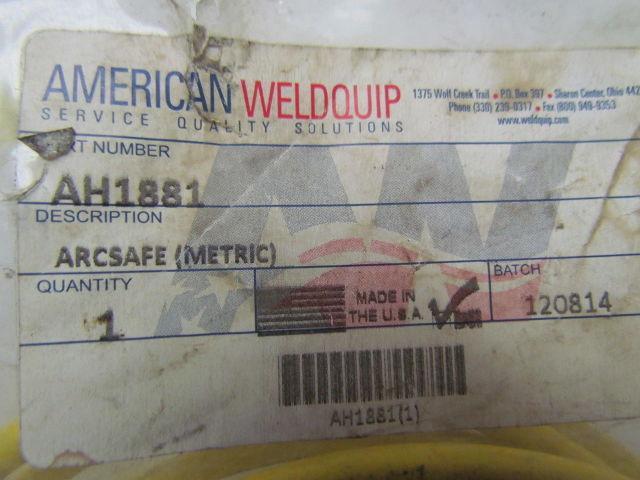 American Weldquip AH1881 Arcsafe metric robotic collision protection cable