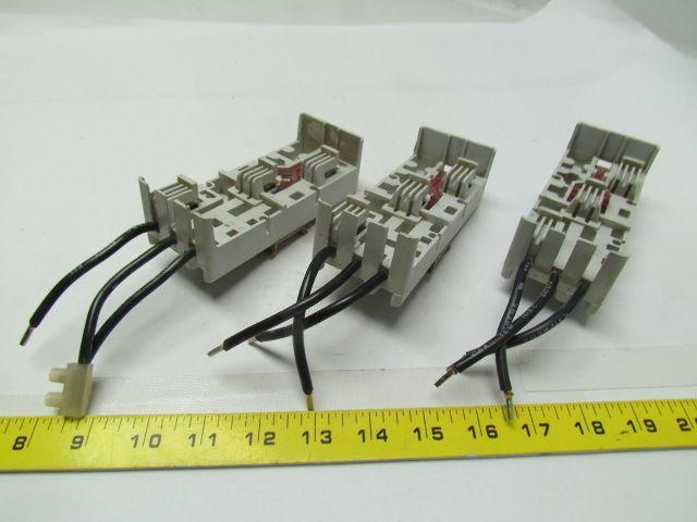 Wohner 22-0319 Bus Bar adapter din rail mount 5-3/8" OAL 2-1/8"Wide Lot of 3