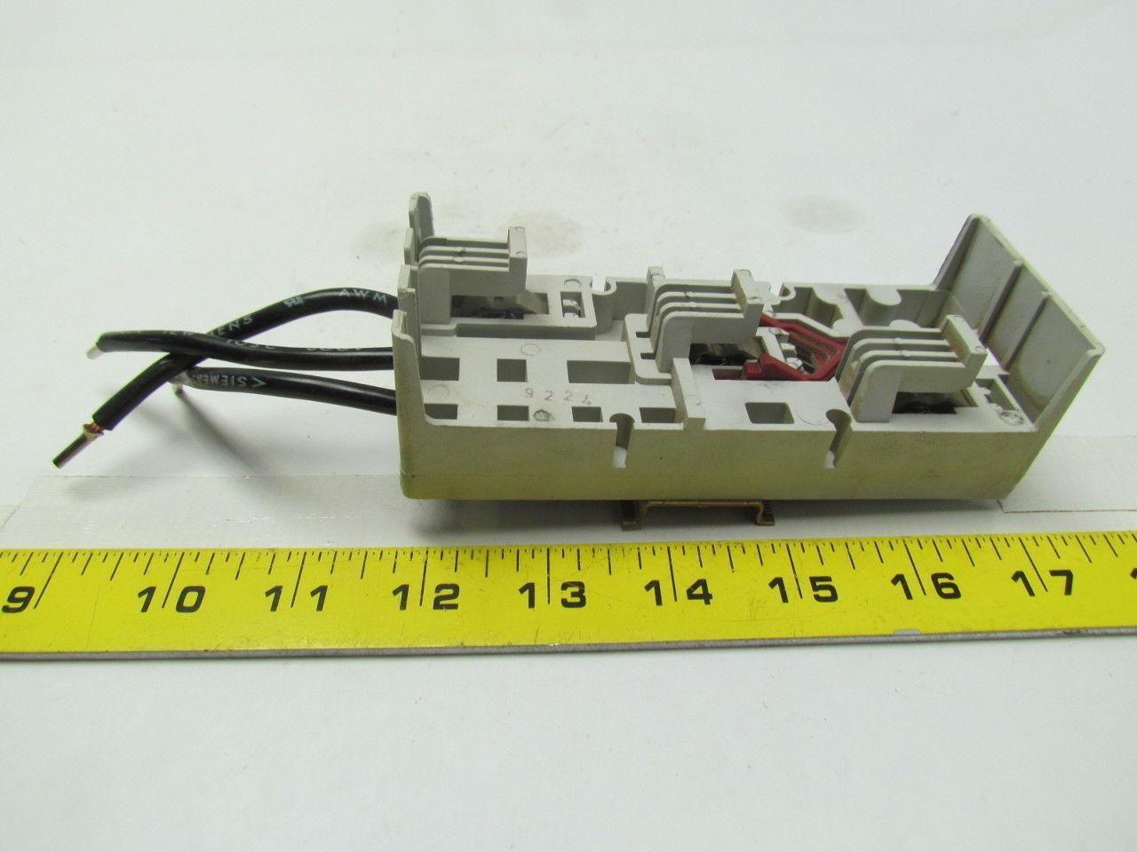 Wohner 22-0319 Bus Bar adapter din rail mount 5-3/8" OAL 2-1/8"Wide Lot of 3
