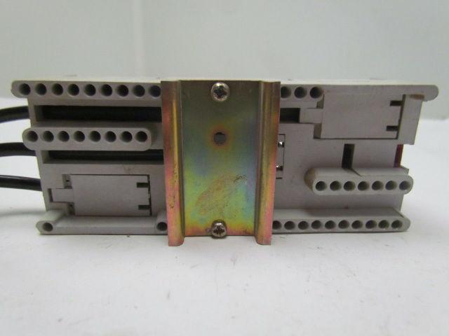 Wohner 22-0319 Bus Bar adapter din rail mount 5-3/8" OAL 2-1/8"Wide Lot of 3