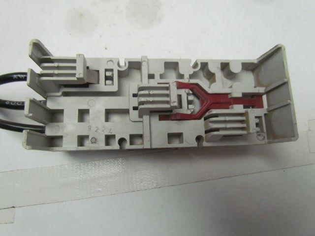 Wohner 22-0319 Bus Bar adapter din rail mount 5-3/8" OAL 2-1/8"Wide Lot of 3