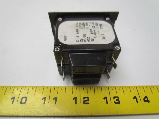 Airpax IEGS11-1-62-25.0-O1V Circuit breaker 250V 50/60Hz Delay 62