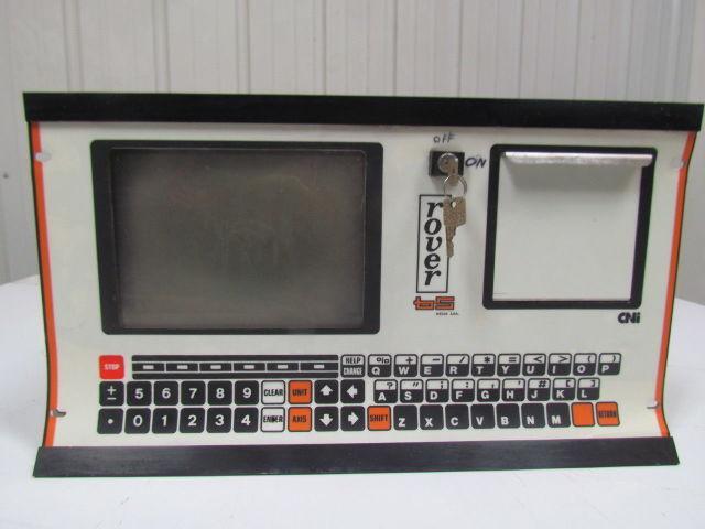 Biesse Rover CNC Operator interface control panel w/display disc reader