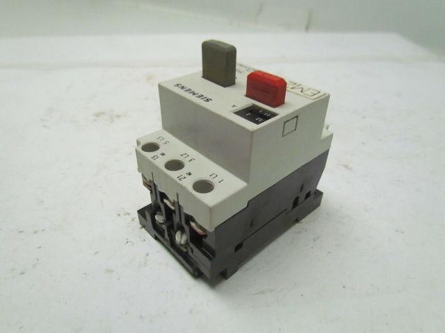 Siemens 3VE1015-8HU00 Motor protector starter 2-3.2Amp 3 pole 660V