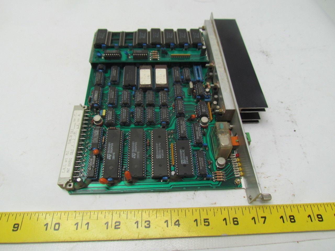 Biesse Rover CNI SR1 PLC 7146.30 PLC circuit board from functional mach