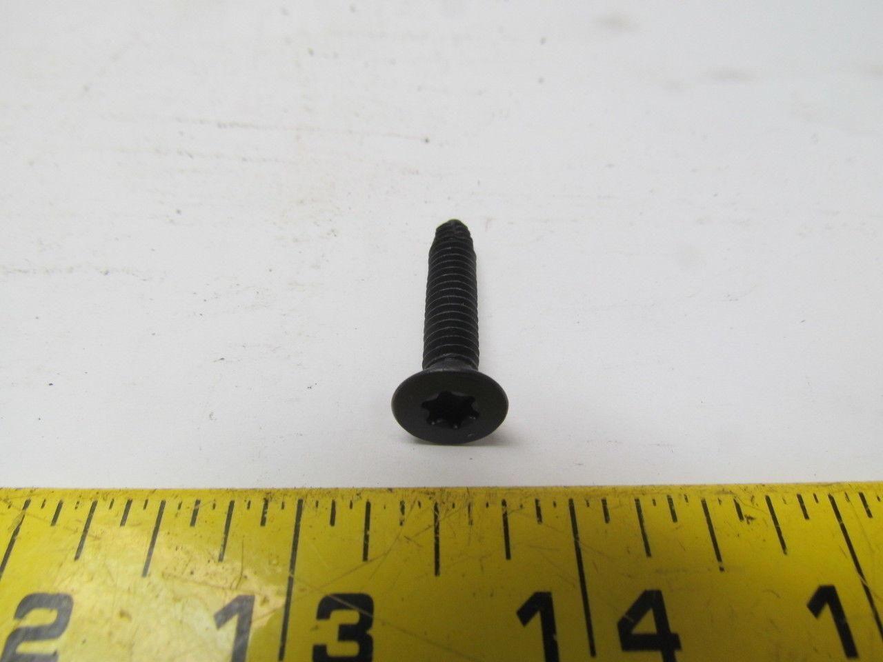 1/4-20x1-1/4" screw Flat head torx machine screw blk PHS lot of 26lbs