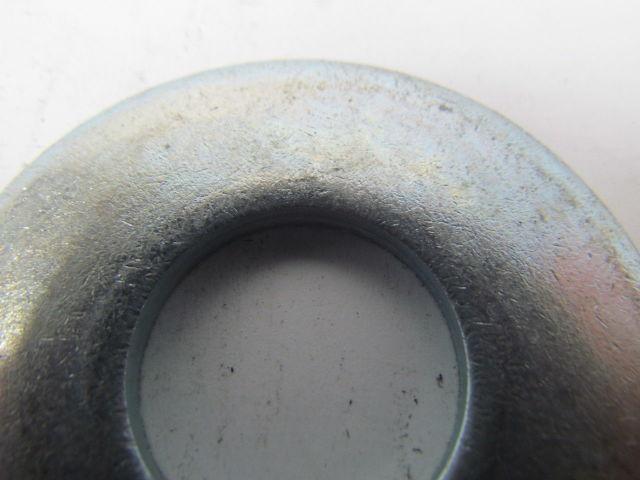 2-1/4" OD Flat washer 1"ID 1/8" thick galvinized lot of 43Lbs