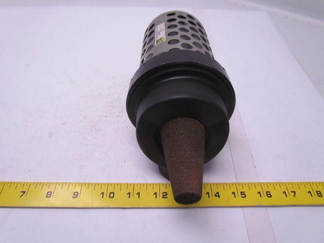 Master Pneumatic MRS100-8SG Silencer reclassifier 1" NPT port manual drain