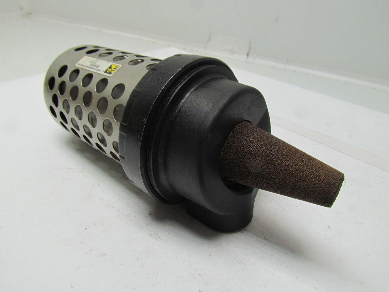 Master Pneumatic MRS100-8SG Silencer reclassifier 1" NPT port manual drain