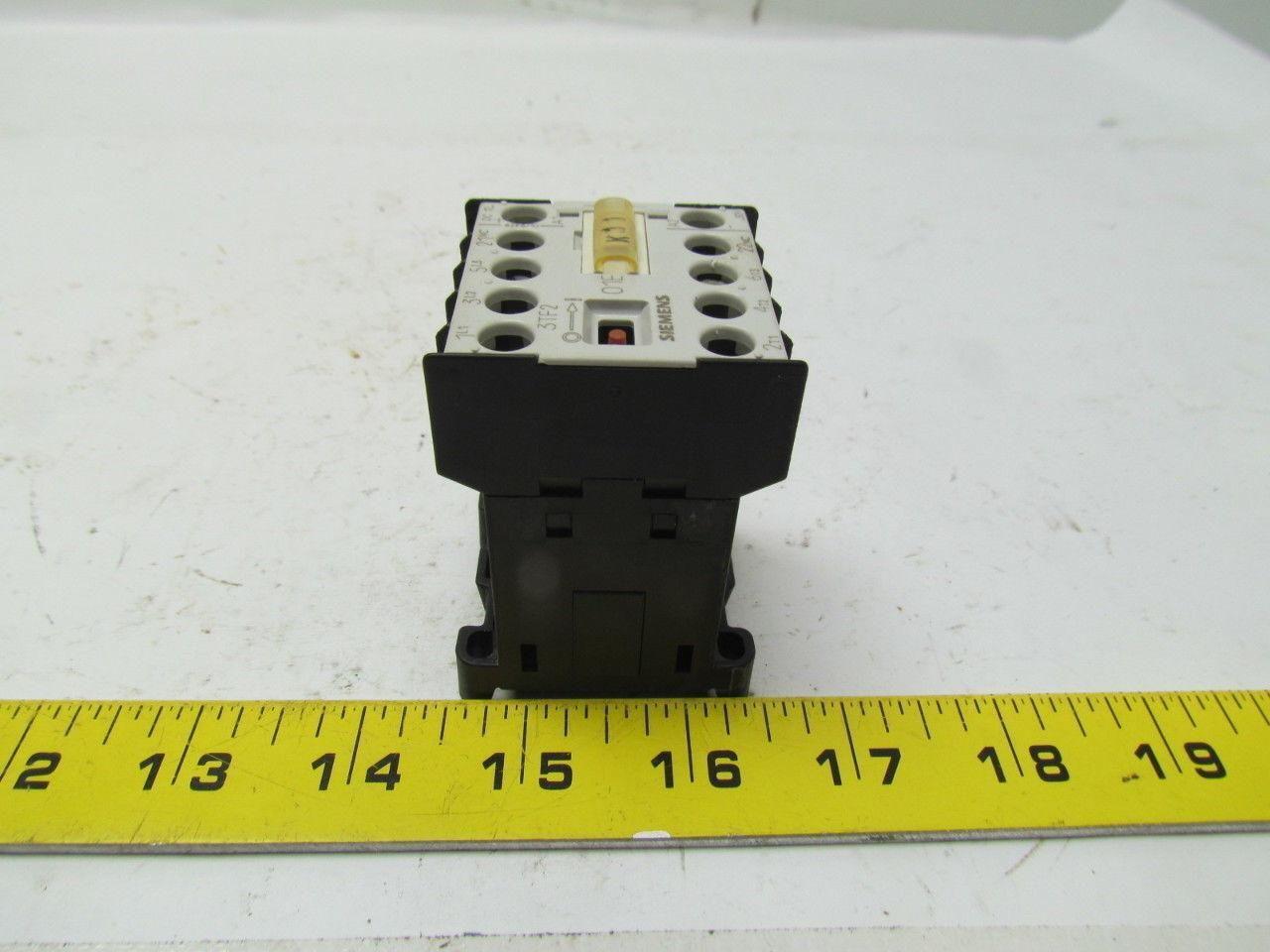 Siemens 3TF2001-0LB4 1NC Contactor motor starter 3ph 600V 16A