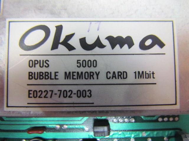 Okuma E0227-702-003 Opus 5000 Bubble memory card 1Mbit