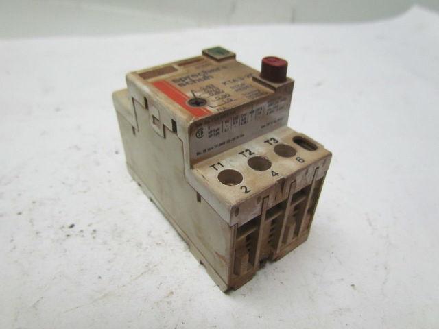 Sprecher & Schuh KTA3-25 Manual Motor starter0.63-1A Tripp 3 pole