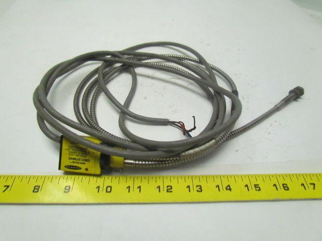 Banner SM312FMHS Mini-Beam Sensor W/BTZ6SH900 Fiber Optic Cable