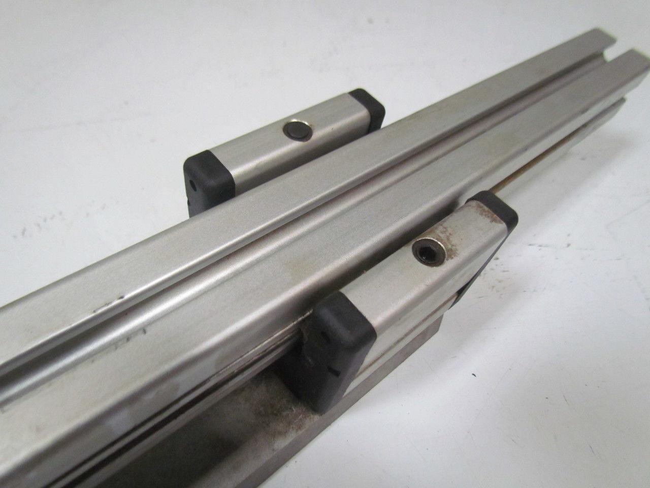 80/20 Inc 40mmx40mm T slotted profile-four open T-slots 28"w/1 endcap