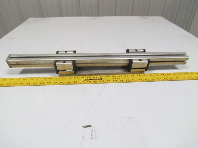80/20 Inc 40mmx40mm T slotted profile-four open T-slots 28"w/1 endcap