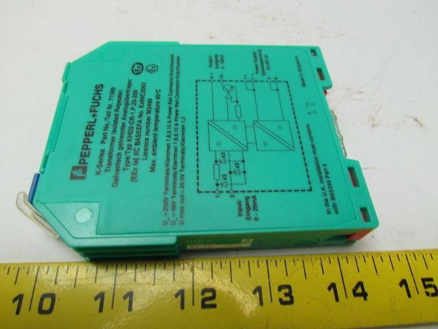 Pepperl Fuchs KHD2-CR-1.P.20-200 Transformer isolated repeater