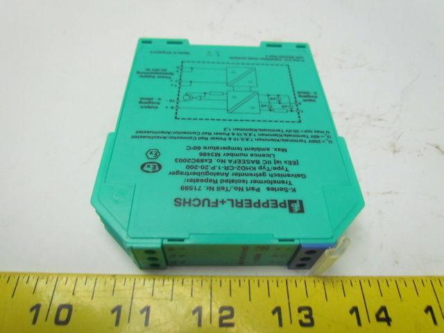 Pepperl Fuchs KHD2-CR-1.P.20-200 Transformer isolated repeater