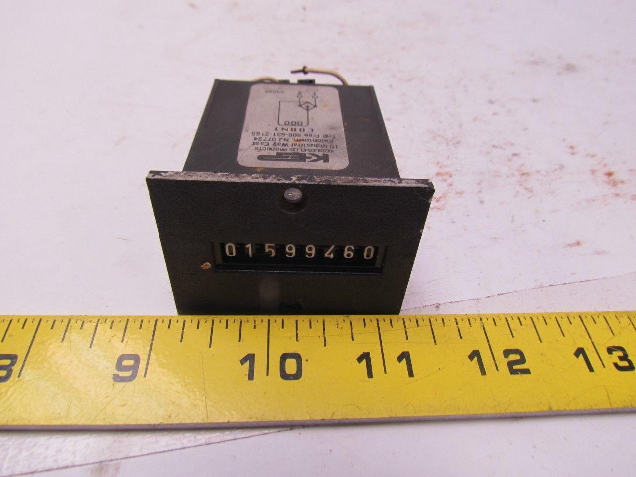 KEP MK1810/tB Elektromechanical totalizer counter 8 digit 10 CPS 110V
