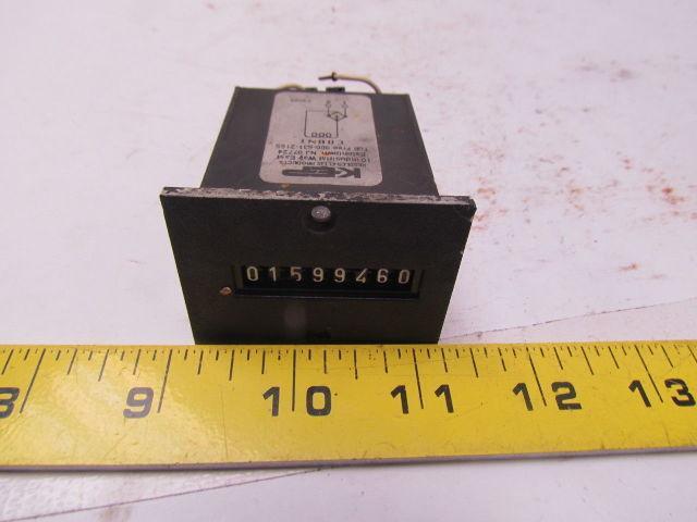 KEP MK1810/tB Elektromechanical totalizer counter 8 digit 10 CPS 110V