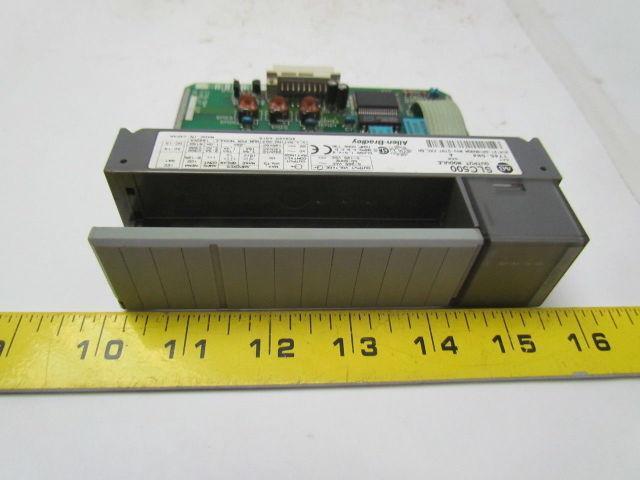 Allen Bradley SLC500 1746-0W4 Ser.A 4 channel relay output module