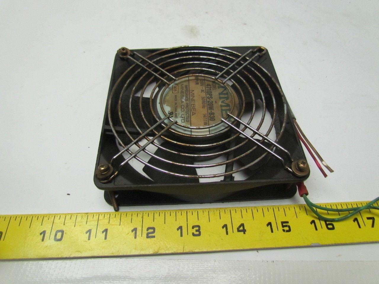 Minebea 4710PS-20W-B30 200VAC 50/60Hz 14/11W Okuma cooling fan