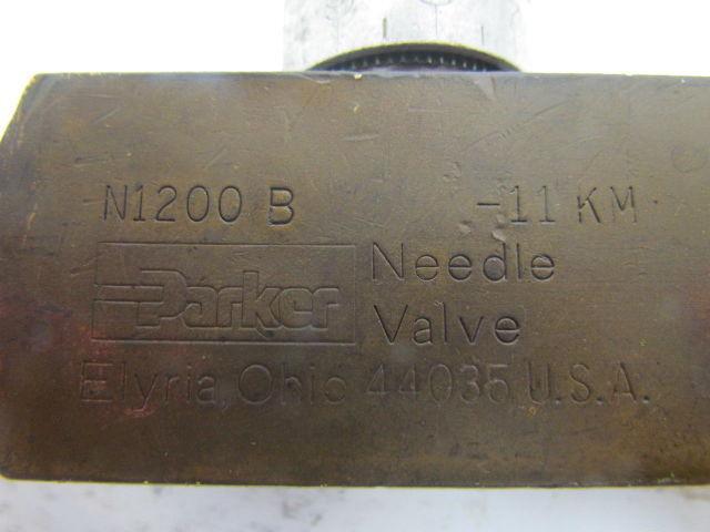 Parker N1200B-11KM Needle valve 25GPM 3/4"NPTF 2000PSI