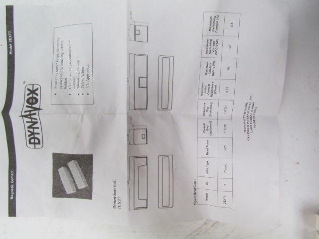 Dynavox 2EXT7 Magnetic contact surface mount lot of 9