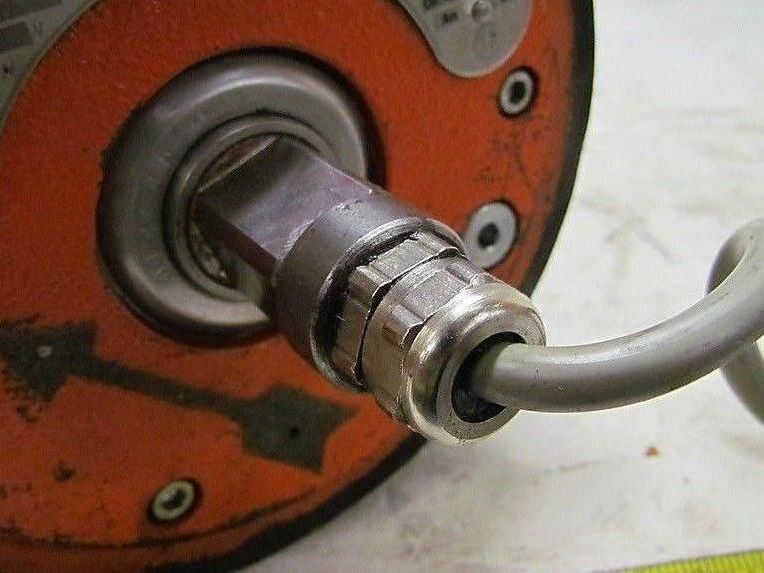 Van Der Graaf Motorized Pulley Drum Motor TM150B-834 .34hp 440v 6"x12"