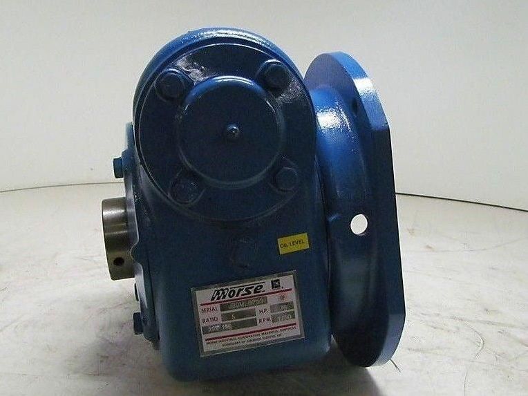Morse 25SF 100 5:1 Gearbox Gear Reducer 4.75hp Input @ 1750rpm 350rpm output