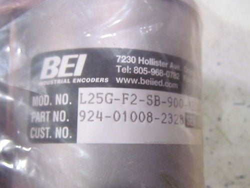 BEI Industrial Encoder L25G-F2-SB-900-ABZC-28V/V-SCS185