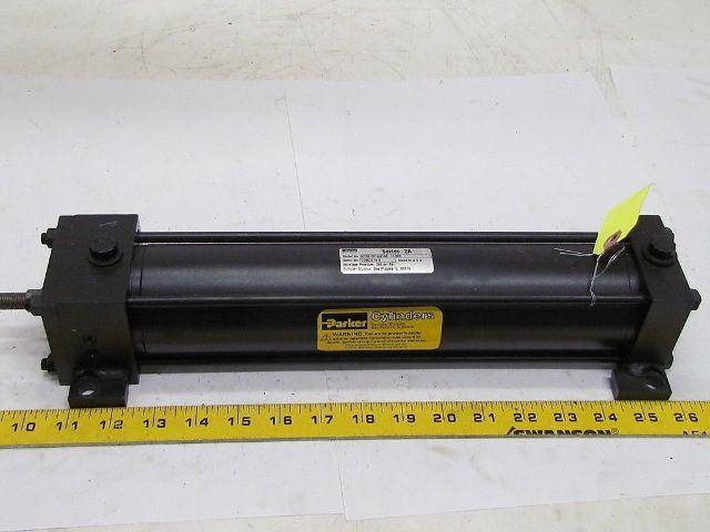 Parker 02.50 CC2A414A 11.000 Pneumatic Air Cylinder 2 1/2"Bore 11"Stroke 2A Ser