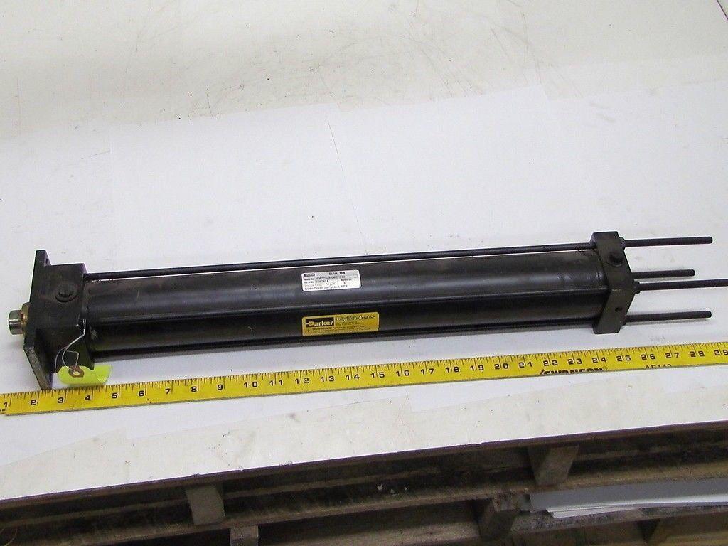 Parker 02.50 CJTC2ANUS39AC 19.000 Pneumatic Air Cylinder 2 1/2"Bore 19"Stroke