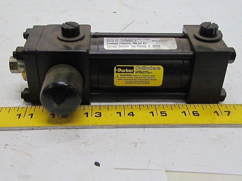 Parker 01.50 CD2AU19AC 2.000 Pneumatic Air Cylinder 1 1/2"Bore 2"Stroke 2A Ser